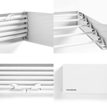 Tendedero de Pared Plegable Extensible 80cm